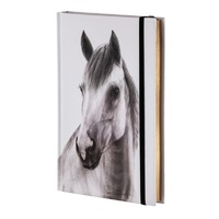 Ashdene Horse Trio - Grey Hardcover A5 Notebook