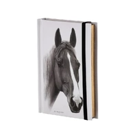Ashdene Horse Trio - Chestnut Hardcover A6 Notebook