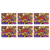 Ashdene Puli Puli Placemat 6 Pack - Graphite