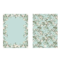Ashdene Elegant Rose - Kitchen Towel 2 Pack - Mint