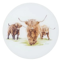 Ashdene Highland Herd - Round Surface Protector