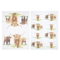 Ashdene Highland Herd - Kitchen Towel 2 Pack