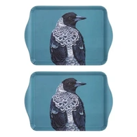 Ashdene Modern Birds - Scatter Tray 2 Pack - Magpie 