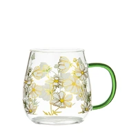 Ashdene Fleurette - Glass Mug - Daisy