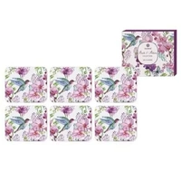 Ashdene Birds & Blooms - Coasters (Pack of 6)