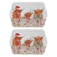 Ashdene Coo Christmas - Scatter Trays (Pack of 2)
