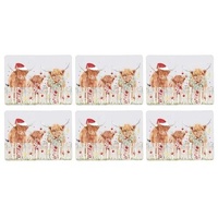 Ashdene Coo Christmas - Placemats (Pack of 6)