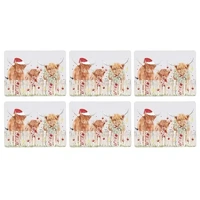 Ashdene Coo Christmas - Placemats (Pack of 6)