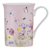 Ashdene Garden Soiree - Can Mug Pink