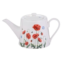 Ashdene Poppy Fields - Infuser Teapot