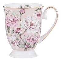 Ashdene Raspberry Rose - Pink Footed Mug