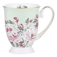 Ashdene Raspberry Rose - Green Footed Mug