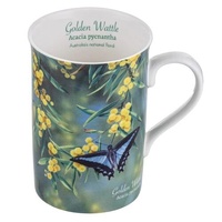 Ashdene Botanical Emblems - Wattle Mug