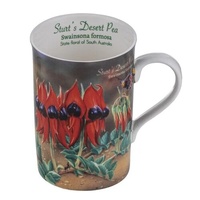 Ashdene Botanical Emblems - Sturt's Desert Pea Mug