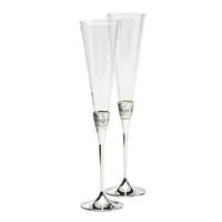 Wedgwood Vera Wang With Love Flute Pair