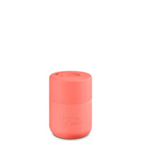 Frank Green Reusable Cup - Original 230ml Living Coral Push Button