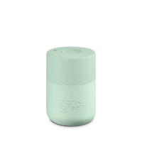 Frank Green Reusable Cup - Original 230ml Mint Gelato Push Button Lid