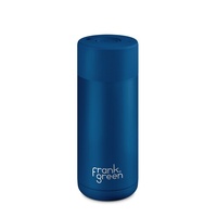 Frank Green Reusable Cup - Ceramic 475ml Deep Ocean Push Button