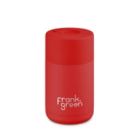 Frank Green Reusable Cup - Ceramic 295ml Rouge Push Button