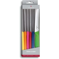 Victorinox Swiss Classic Tomato and Table Knife 6pc Set Multicolour
