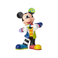 Disney Britto Mickey Mouse 90th Anniversary Figurine With Bling - Large