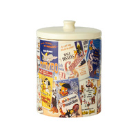 Disney Ceramics Cookie Canister - Classic Disney Collage