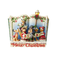 Jim Shore Disney Traditions - Christmas Carol Storybook Figurine