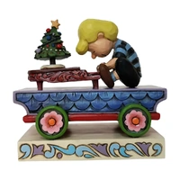 Jim Shore Schroeder Train - Christmas Concert (Peanuts Collection)