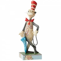 Dr Seuss Cat In The Hat by Jim Shore - Cat In The Hat With Umbrella