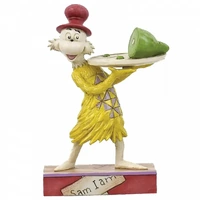 PRE PRODUCTION SAMPLE - Jim Shore Dr Seuss - Sam Holding Green Eggs & Ham