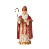 Jim Shore Heartwood Creek Santas Around The World - Belgian Santa