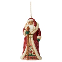 Jim Shore Heartwood Creek - Regal Santa Hanging Ornament