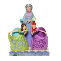 Jim Shore Disney Traditions - Cinderella Lady Tremaine, Anastasia and Drizella - The Terrible Tremaines