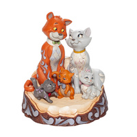 Jim Shore Disney Traditions - Aristocats - Pride And Joy Carved By Heart