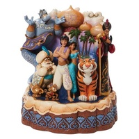 Jim Shore Disney Traditions - Aladdin - Arabian Nights Carved by Heart 