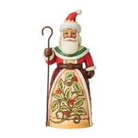Jim Shore Heartwood Creek - Holly Santa Pint Sized