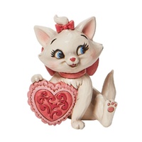 Jim Shore Disney Traditions - Aristocats - Marie Holding Heart