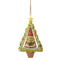 Dr Seuss The Grinch by Jim Shore - Grinch Gnome In Tree Hanging Ornament