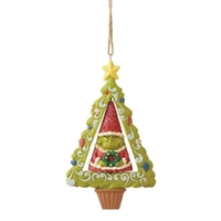 Dr Seuss The Grinch by Jim Shore - Grinch Gnome In Tree Hanging Ornament