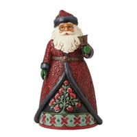 Jim Shore Heartwood Creek Holiday Manor - Santa with Bell