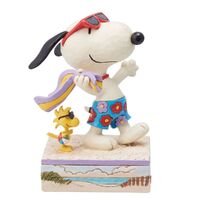 Peanuts by Jim Shore - Snoopy & Woodstock Beach Day