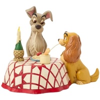 Jim Shore Disney Traditions - Lady & The Tramp - Spaghetti Scene