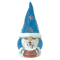 Jim Shore Heartwood Creek - Gnome with Mini Globe