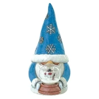 Jim Shore Heartwood Creek - Gnome with Mini Globe