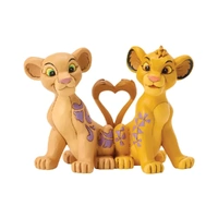 Jim Shore Disney Traditions - Simba & Nala Heart Tails - Circle of Love