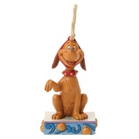 Dr Seuss The Grinch by Jim Shore - Max with Bell on Tail