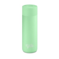 Frank Green Reusable Bottle - Ceramic 595ml Mint Gelato Push Button