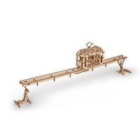 Ugears Wooden Model - Tram with Rails