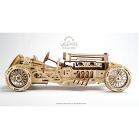 Ugears Wooden Model - U-9 Grand Prix Car