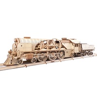 Ugears V-Models Wooden Model - V-Express Steam Train with Tender